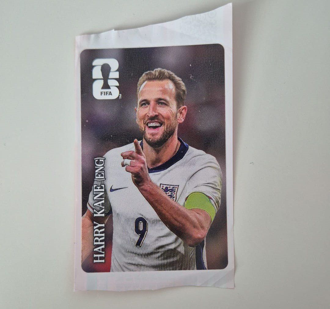 Panini Carte collezionabili: FIFA World Cup 2026 Coca Cola - Harry Kane – Usato da Künten venduto da cibo4