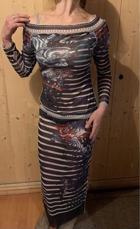 Chic e Sexy Abito lungo -tg S/L-feste👌per primavera 👍