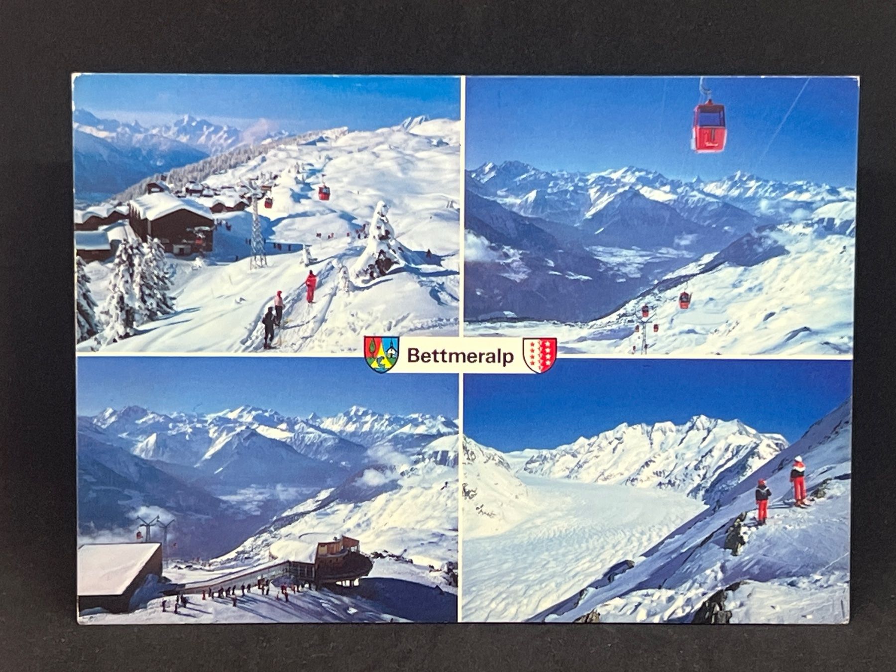 Cartoline postali: Bettmeralp, Wallis – Usato da Widnau venduto da Brusi9