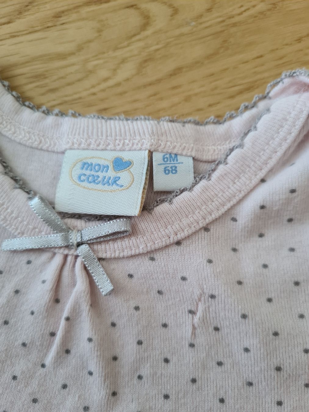 C&A Biancheria intima: Body langarm rosa Pünktli Grösse 68  – Usato da Horw venduto da Mirii91 2