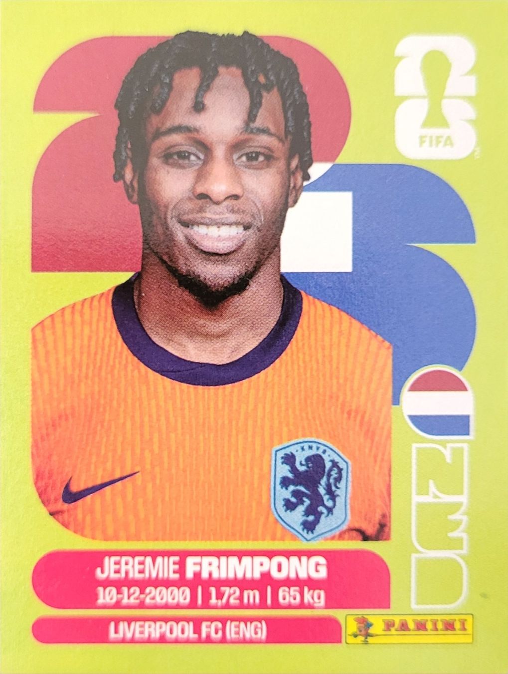 Panini Carte collezionabili: Panini FIFA World Cup NED 8 – Nuovo (secondo la descrizione) da Wallisellen venduto da never_give_up