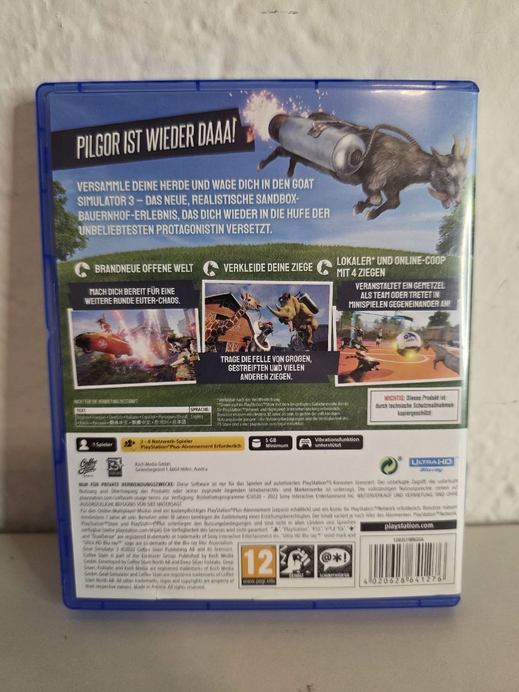 Giochi: Goat Simulator 3 PS5 PRE-UDDER EDITION  – Usato da Ehrendingen venduto da lax21 1