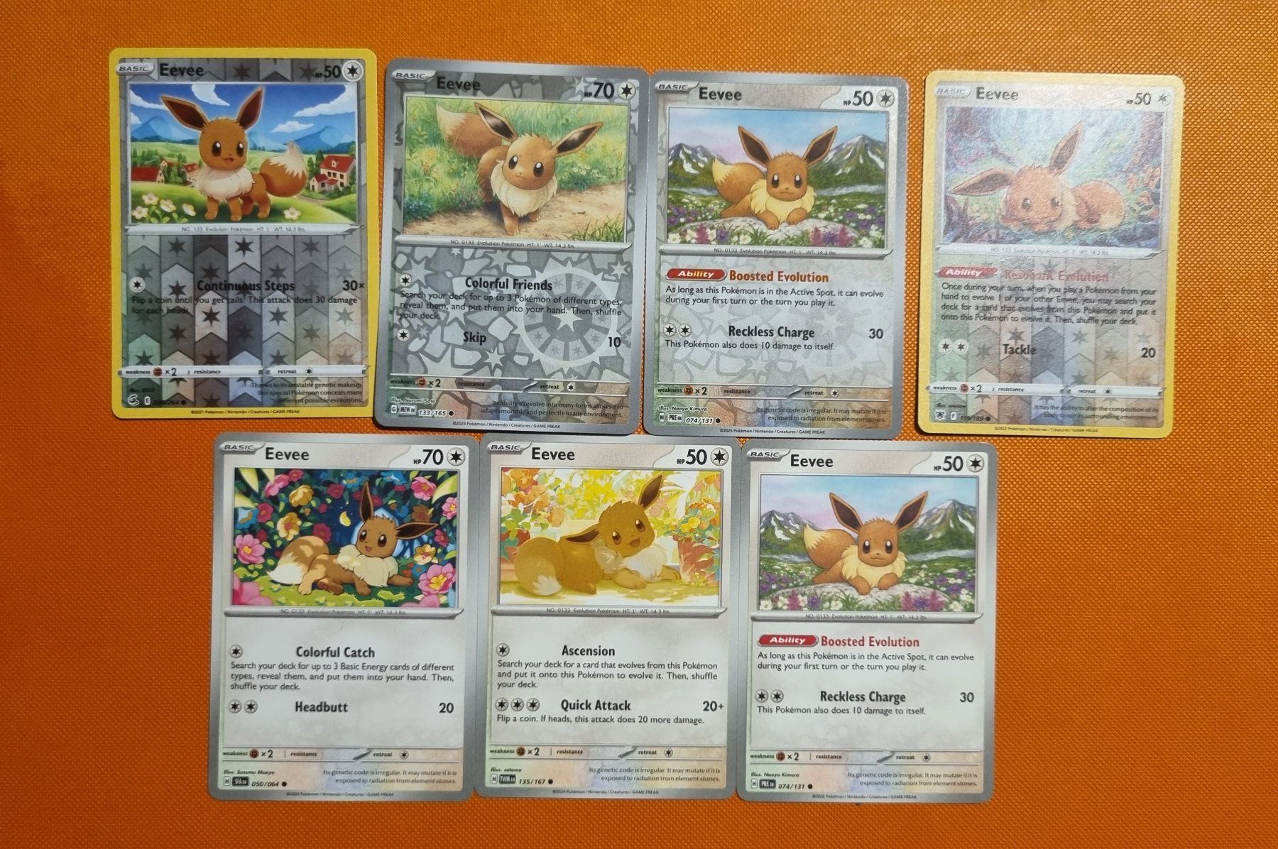 Pokémon Sammelbilder & Trading cards: Evoli / Eevee Kartenbundle Englisch inklusive 2 Promos – Gebraucht aus Bichelsee von Kompiuter 2