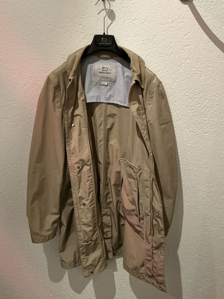 Cappotti: Woolrich Übergangsmantel Beige Grösse M – Usato da Freidorf TG venduto da cla_l7tf 1