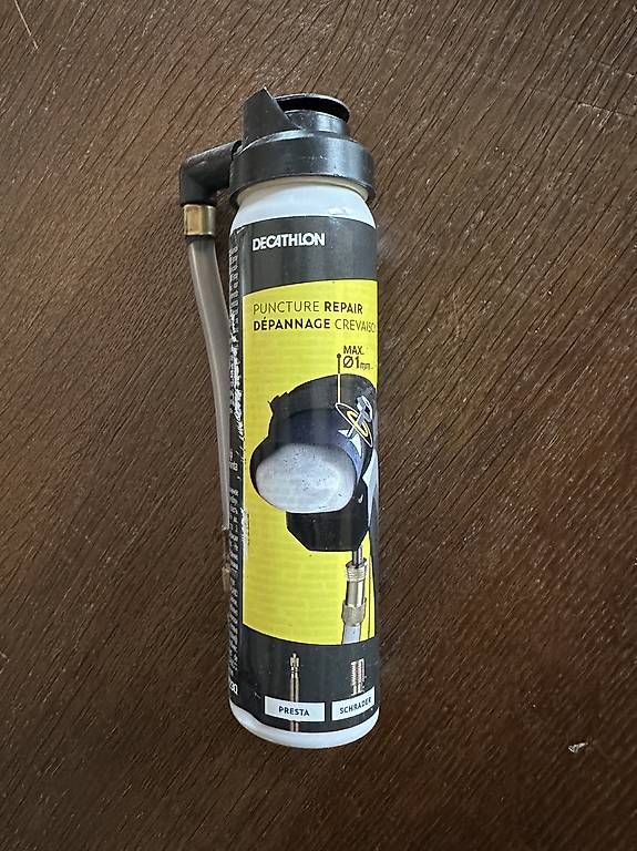 Decathlon Ersatzteile: NEU: Decathlon Velo-Pannenspray universal 75 ml – Neu und originalverpackt aus Bärau von JeJeG