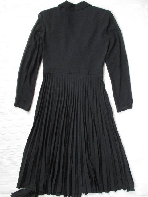 Sandro Kleider: SANDRO - Plissee Wrapover Kleid Schwarz Gr. 36 D – Gebraucht aus Wetzikon ZH von icewear 5