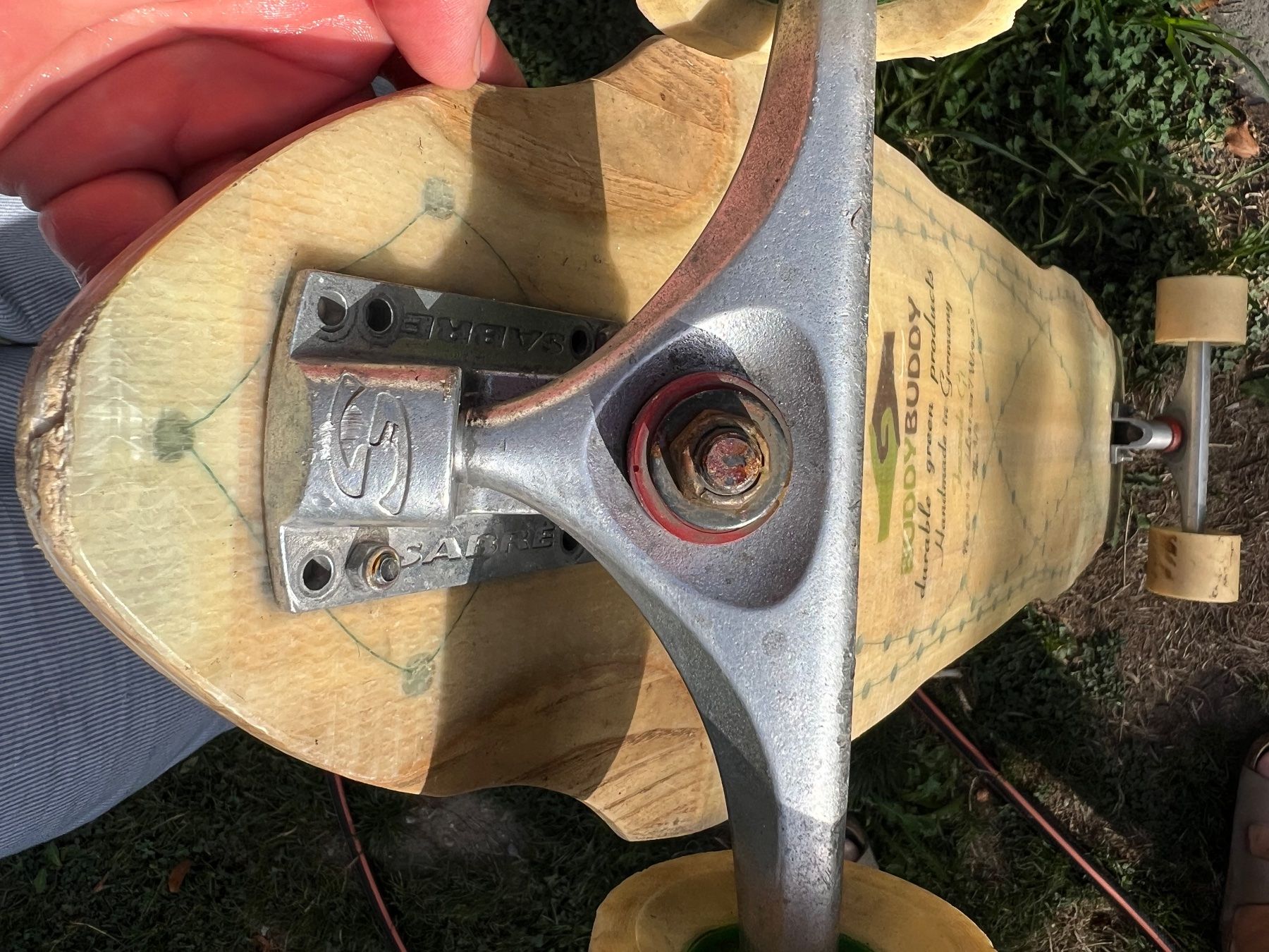 Skateboards: BuddyBuddy Longboard Handmade in Germany used condition – Gebraucht aus Tafers von JP911 6
