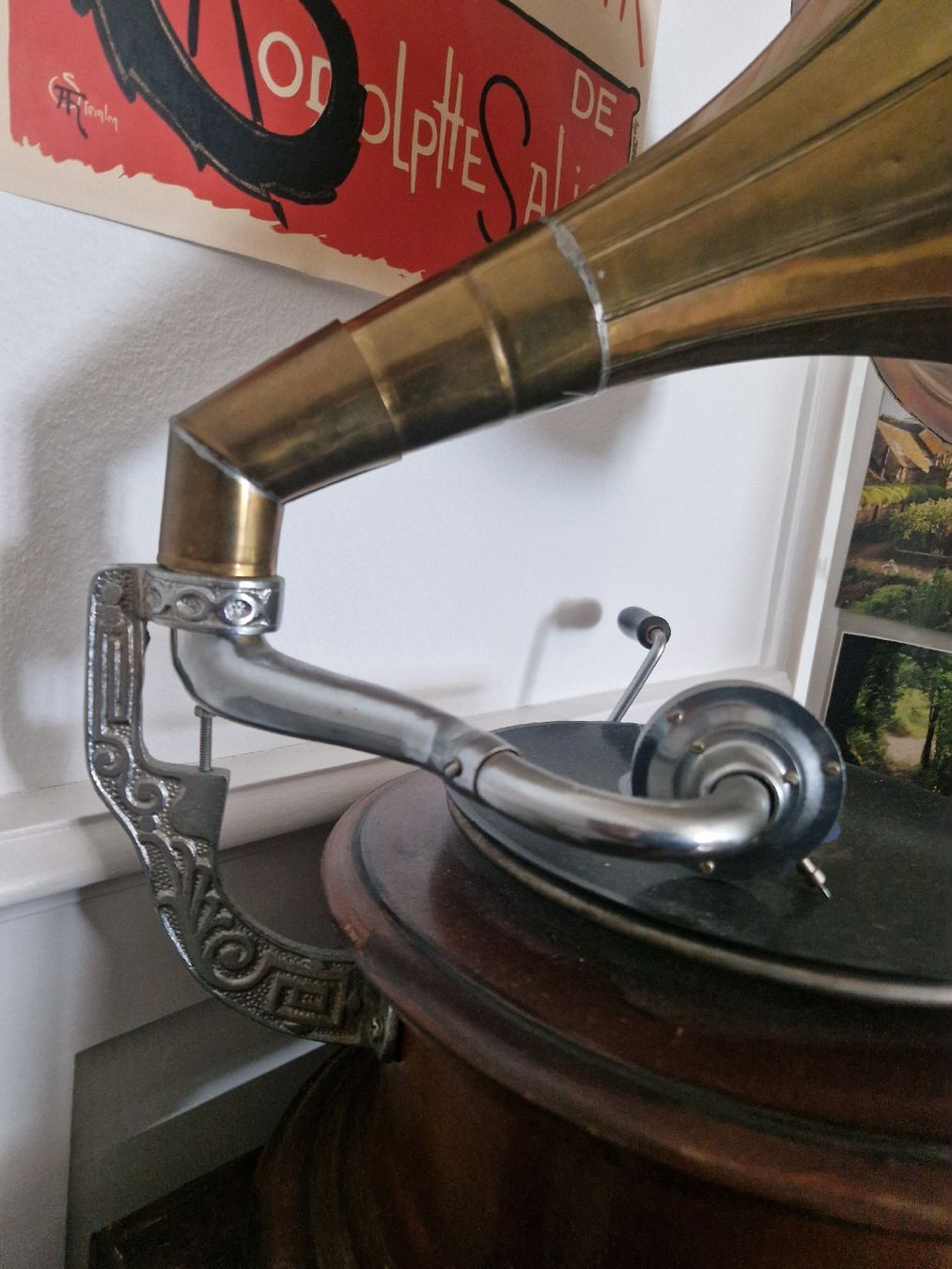 Tourne-disques: Antikes Grammophon HMS – D'occasion à St. Gallen par Sayuri 6