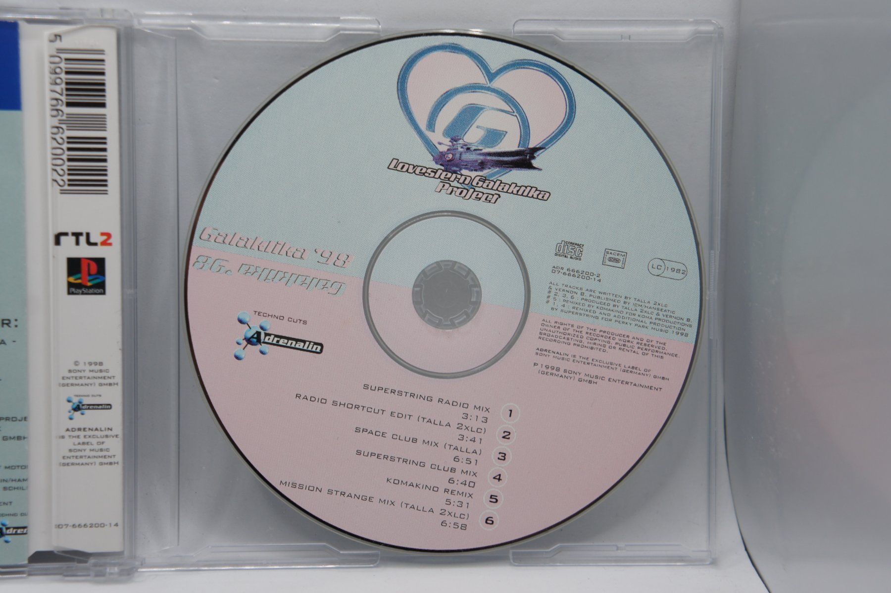 CDs: Maxi CD Lovestern Galaktika Project - Galaktika / Trance – Gebraucht aus Ernetschwil von luisvonerni 3