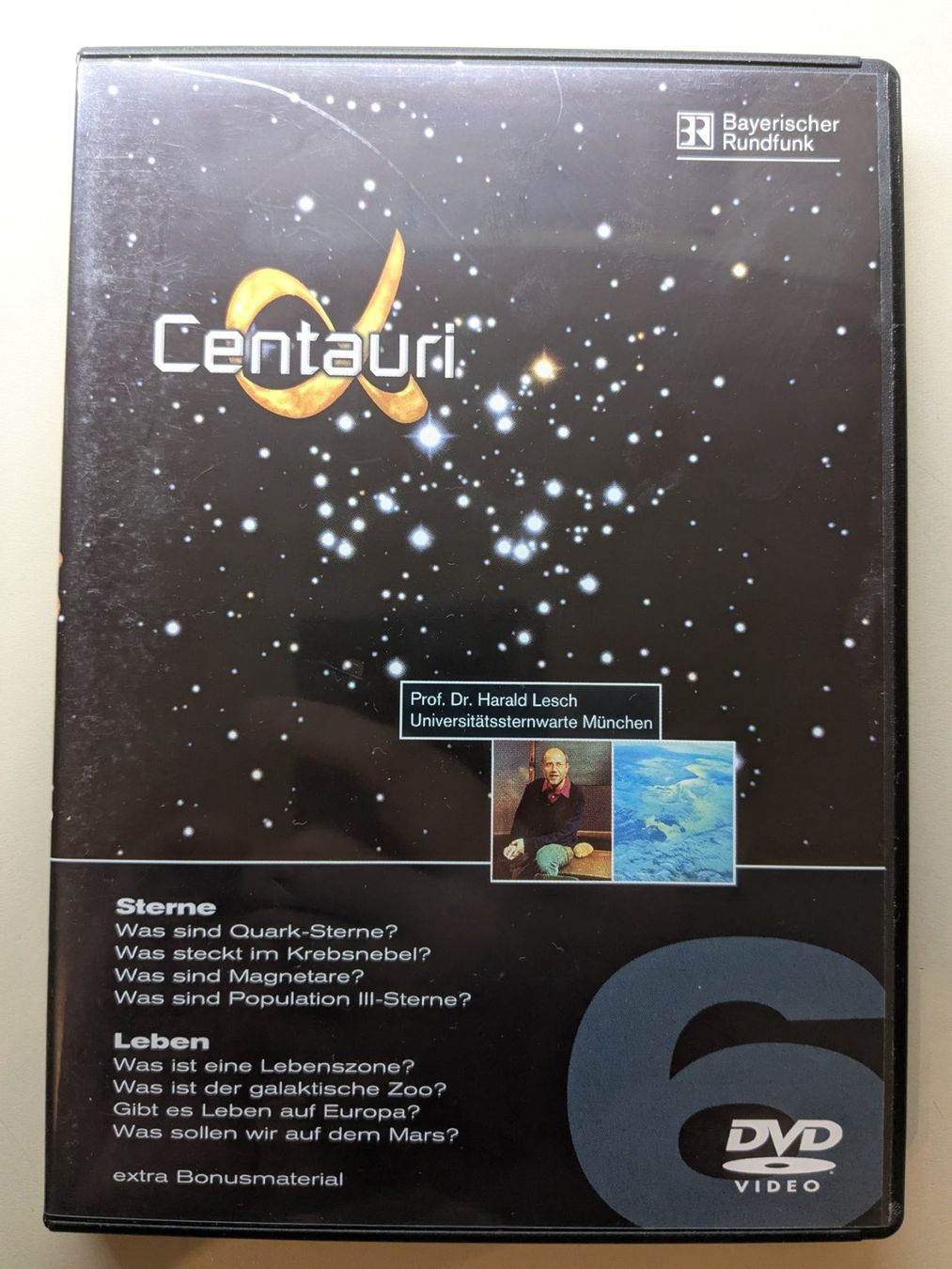 Tutti i DVDs: "Alpha Centauri 6" mit Prof. Dr. Harald Lesch [DVD] – Usato da Port venduto da gecotom