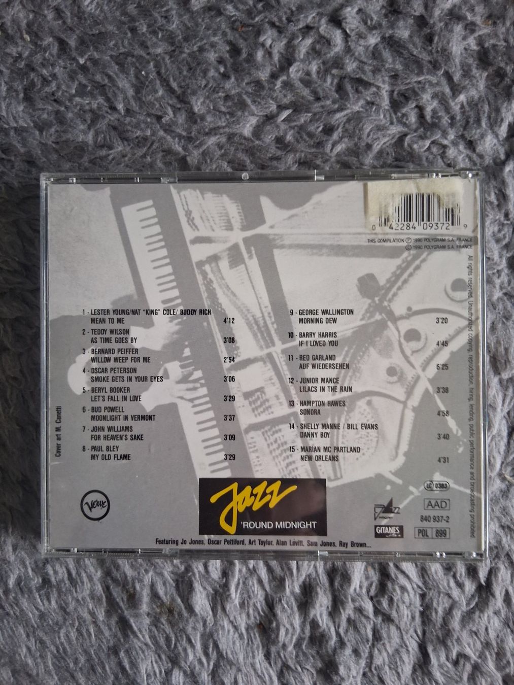 CD: JAZZ ROUND MIDNIGHT      PIANO    CD – Usato da Wetzikon ZH venduto da Ramones01 1