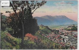 Vista su Bellinzona - Litho