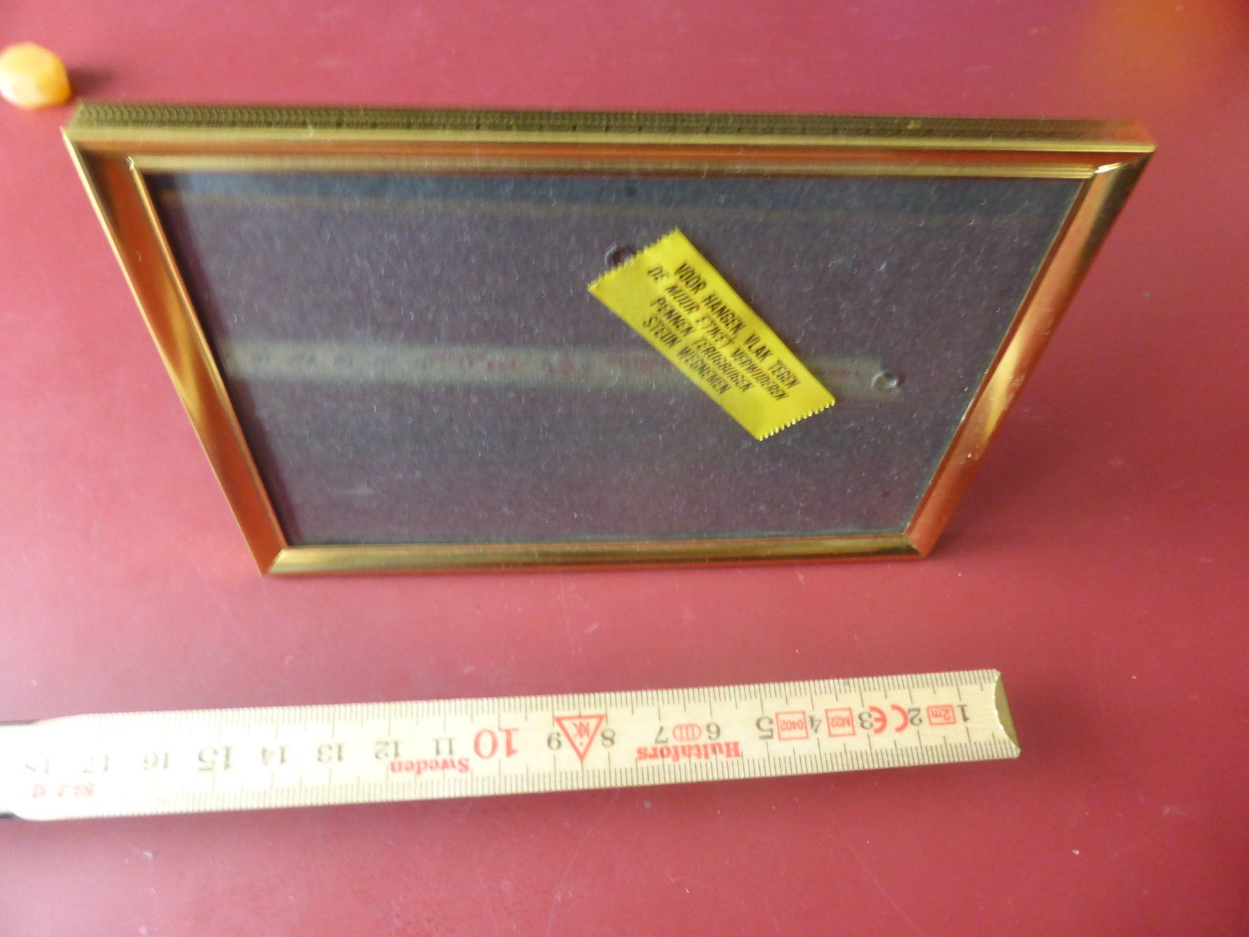 Cornici: Fotorahmen 15x11cm neuwertig, Messing – Usato da Triengen venduto da Nussbaum14 2