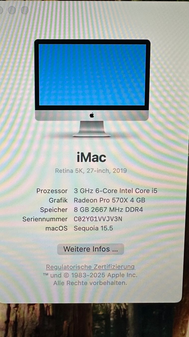 Apple PC: iMac mit 27 Zoll-Retina-5K-Display – Usato da Rorbas venduto da Hofrorb 8