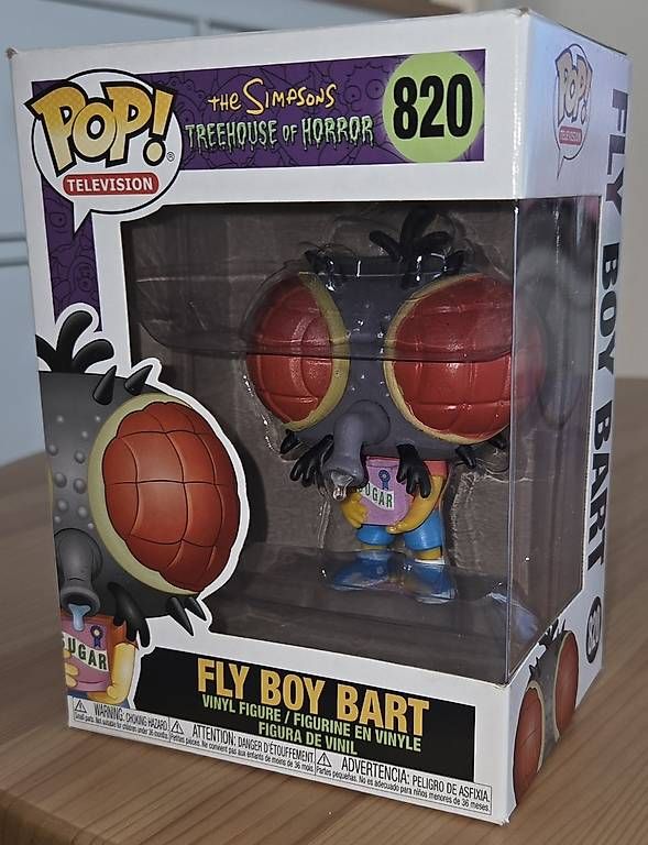 Figuren: Funko Pop Television - The Simpsons #820 Flyboy Bart – Gebraucht aus Lenzburg von Djroc