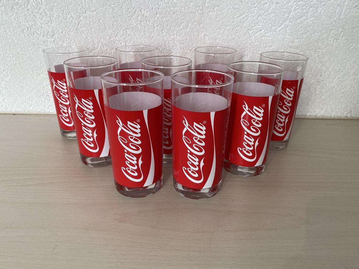 Coca-Cola Bicchieri: 9 Gläser von Coca Cola 3dl – Usato da Hägglingen venduto da kar_v9qf 5