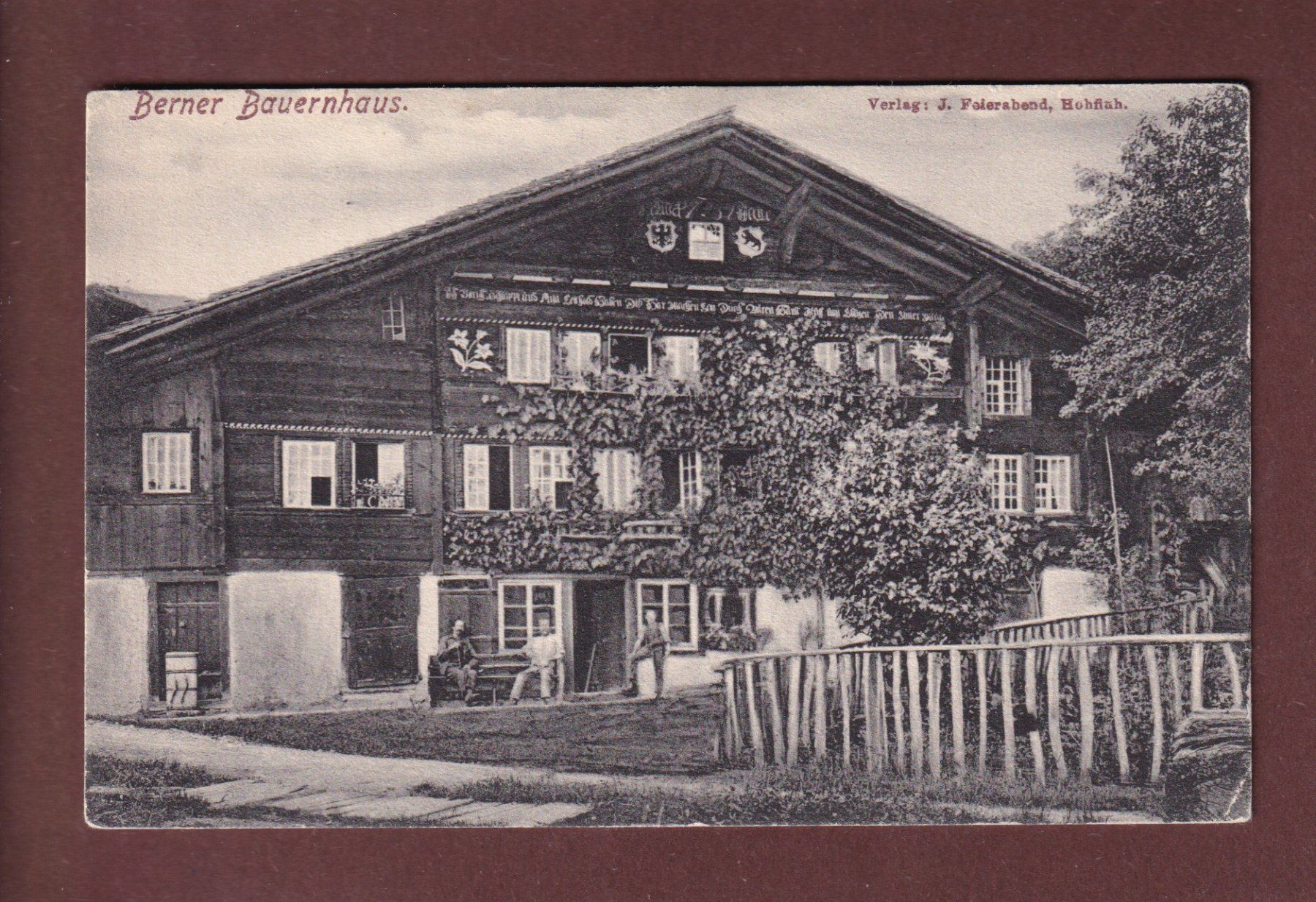 Cartes postales: BERNER BAUERNHAUS – D'occasion à Pully par nicecards-shop
