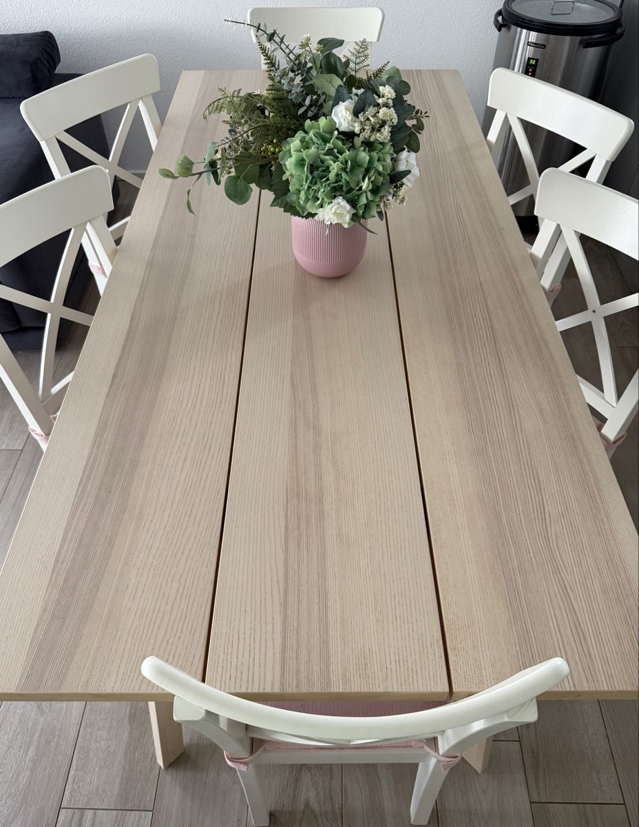Ikea Set di tavolo e panche: Esstisch von Ikea mit 6 Stühlen  – Usato da Reinach AG venduto da gin_kdm8