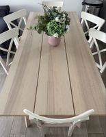 Esstisch von Ikea mit 6 Stühlen 