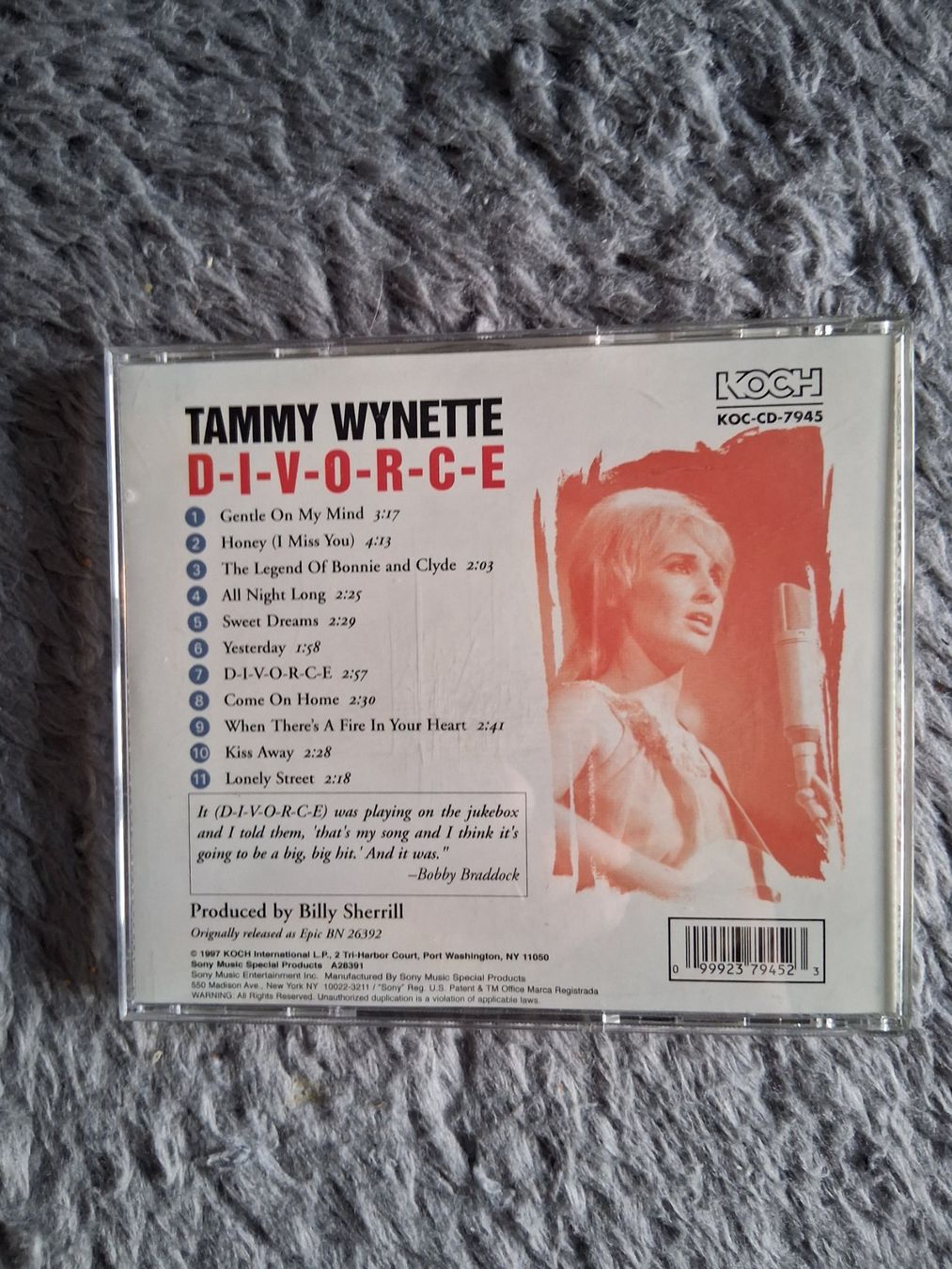 CDs: TAMMY WYNETTE    DIVORCE    CD – Gebraucht aus Wetzikon ZH von Ramones01 1