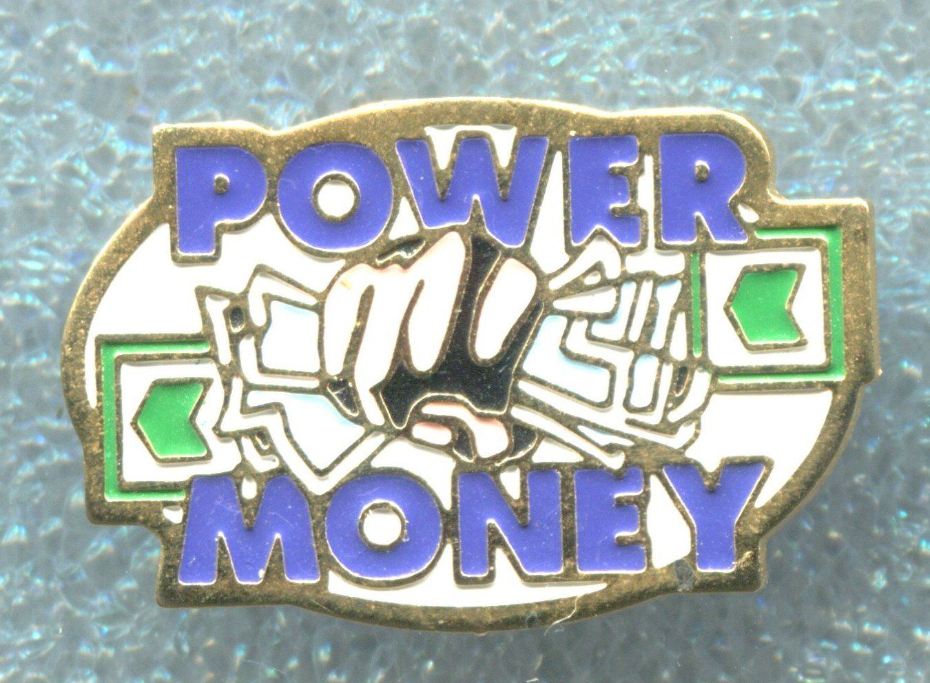 Placchette & Badge: St. Galler Kantonalbank  POWER MONEY – Usato da Winterthur venduto da Sammleroase