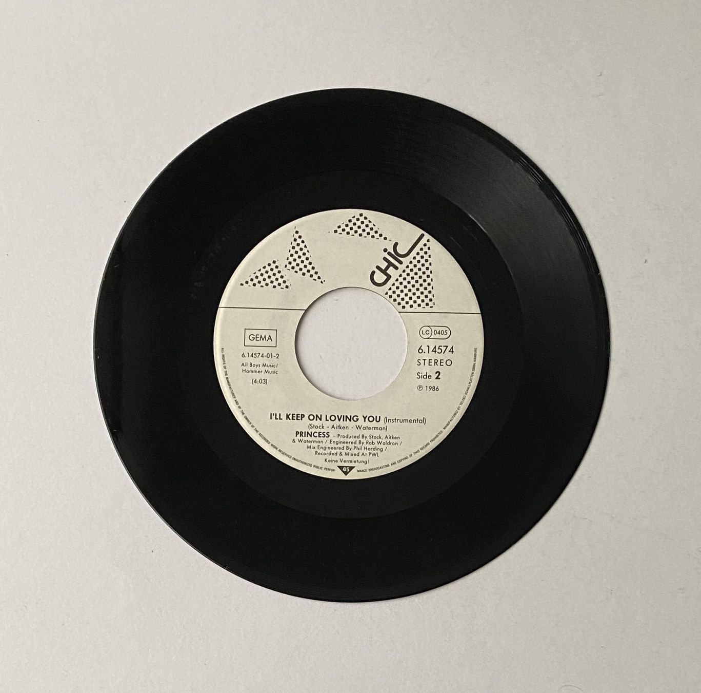 Dischi in vinile: Princess, I'll Keep On Loving You (Disco) – Usato da Flums venduto da Aebo1 3
