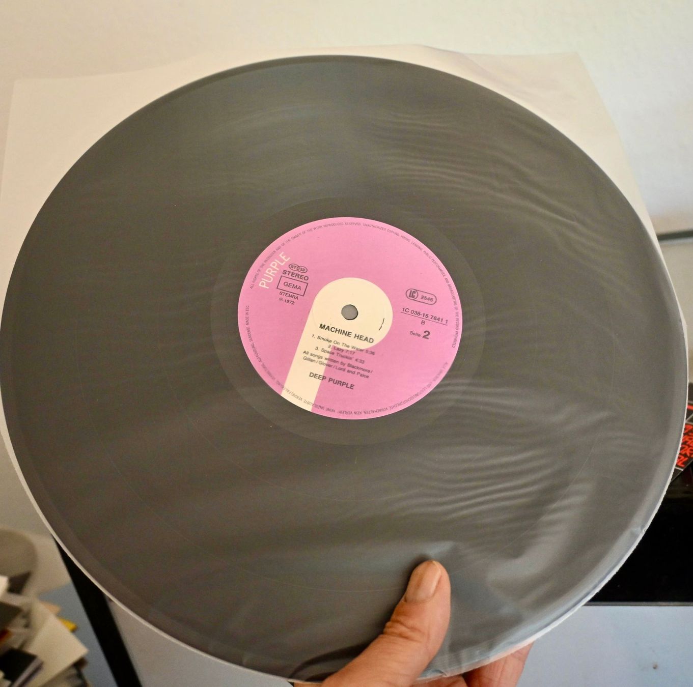 Dischi in vinile: Deep Purple – Machine Head EURO Reissue 1986  vg+(+) – Usato da Pfaffhausen venduto da mono_rec 2