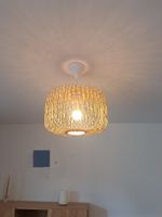 Hängeleuchte aus Rattan, natur, Maison du monde
