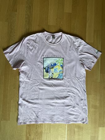 rosa Supreme X The North Face T-shirt, XL