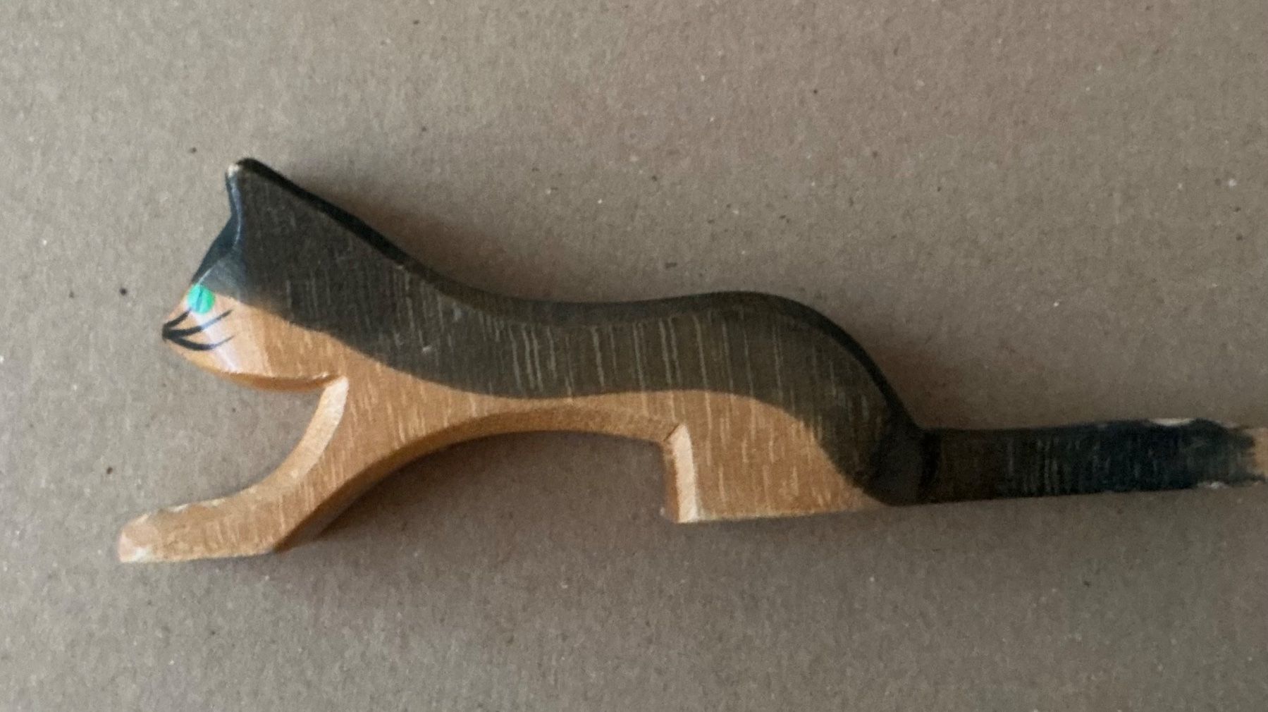 Ostheimer Spielzeuge: Katze aus Holz von Ostheimer – Gebraucht aus Stettlen von togram4 3