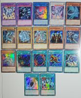 Yugioh Set Sammlung Blauäugiger Weisser Drache 17Karten Deck