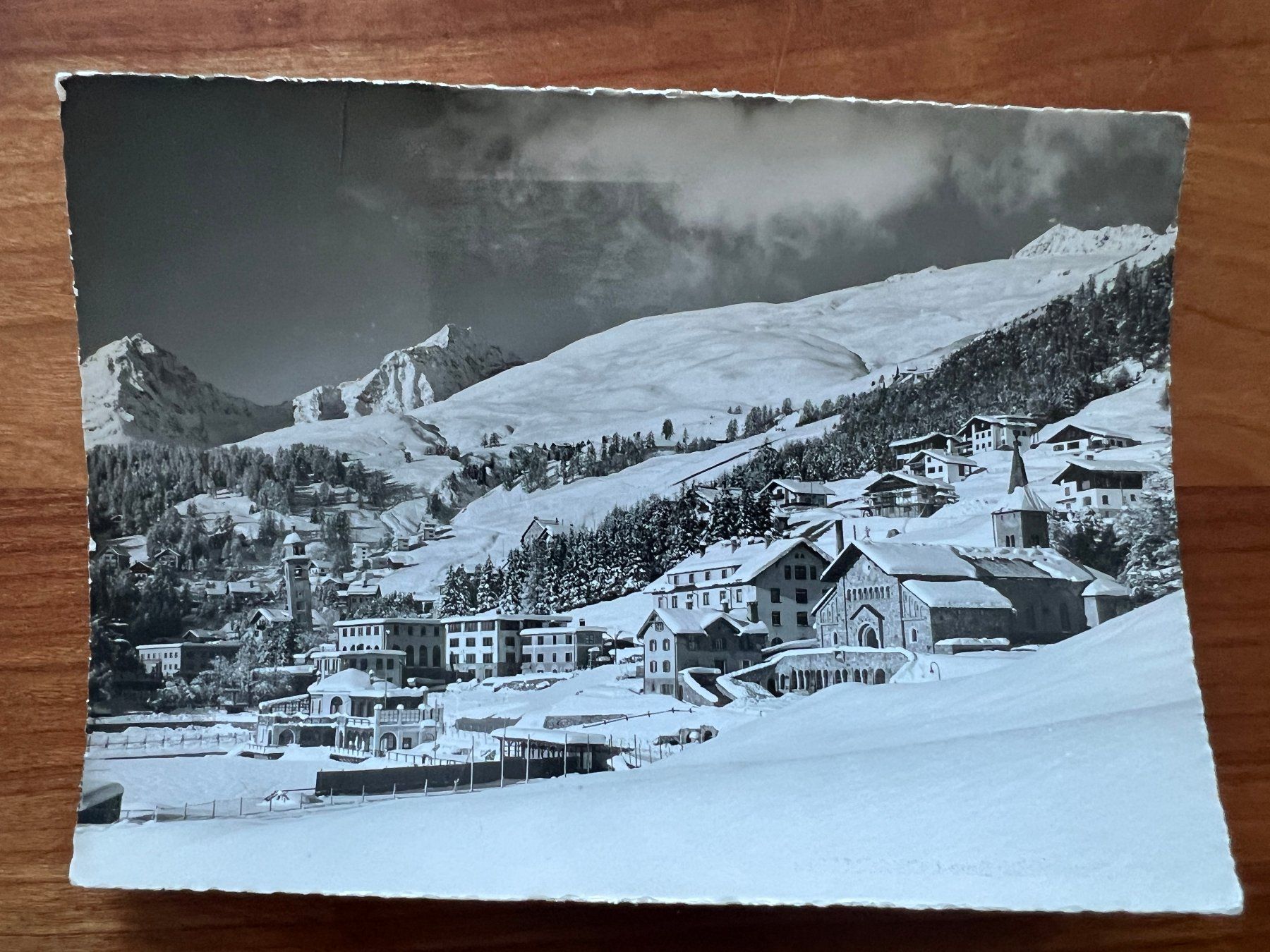Cartoline postali: Ansichtskarte St. Moritz 1961  (M385) – Usato da Hinwil venduto da Sidi4
