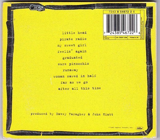 CD: John Hiatt – Little Head – Usato da St.Gallen venduto da jalamusic 1