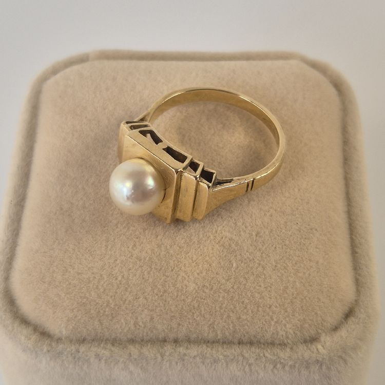 Charm Coquillage Perle – Or Jaune 9 Carats – Pendentif/Breloque – Neuf