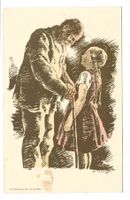 Bundesfeier 1928 - Alter Mann mit Mädchen - Luftpost - 1928