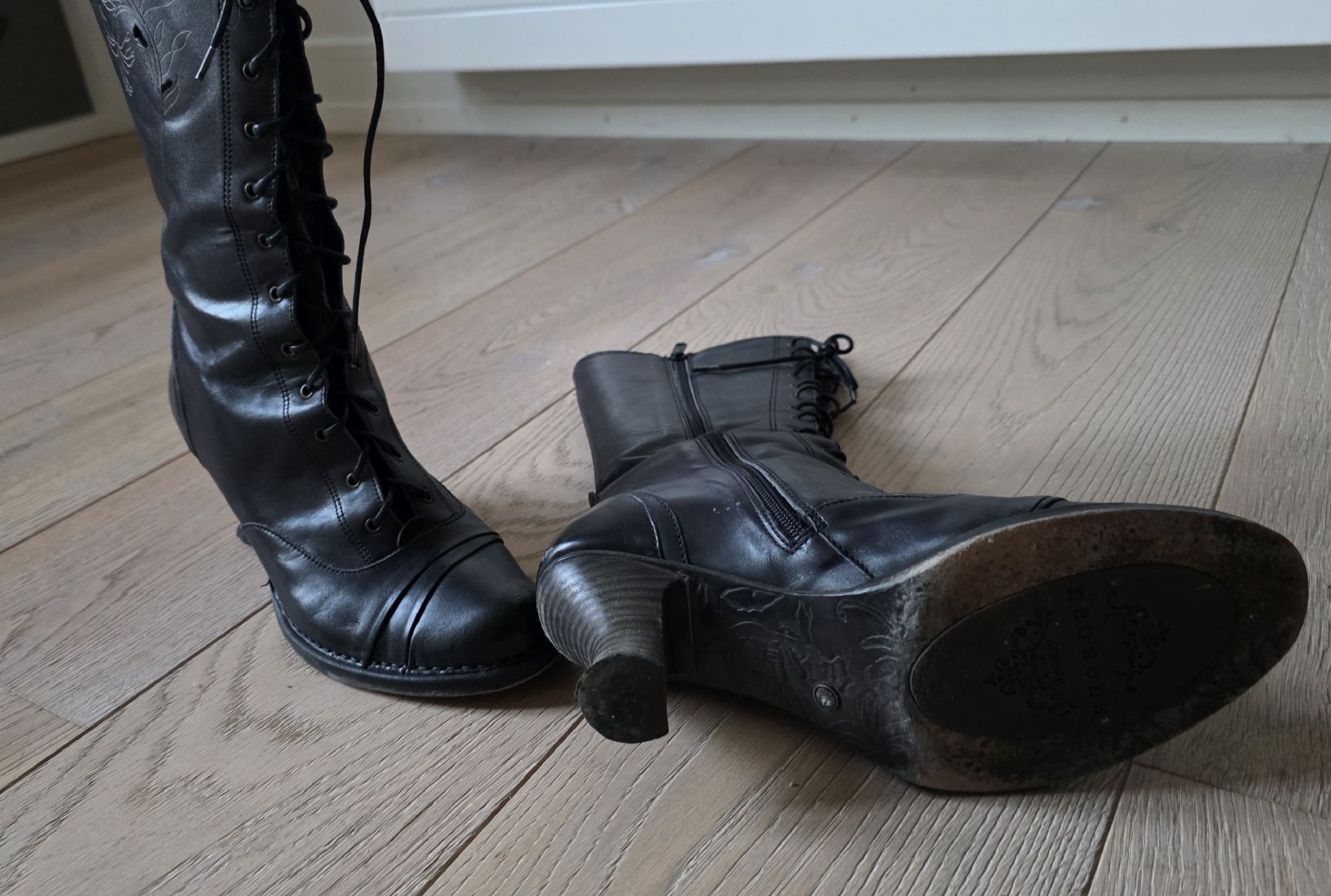 Neosens Damenschuhe: Neosens Lederstiefel,Gr.40 – Gebraucht aus Niederönz von Silverbluecat 4