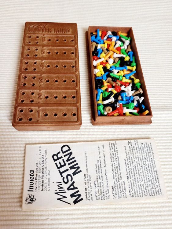 Orginal Mastermind Mini von 1972 | Kaufen auf Ricardo