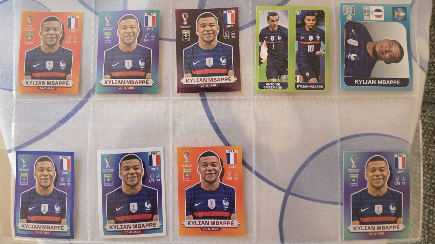 Panini Sammelbilder & Trading cards: Panini Lot Kylian Mbappé – Neu (gemäss Beschreibung) aus Aefligen von SSHRef 2