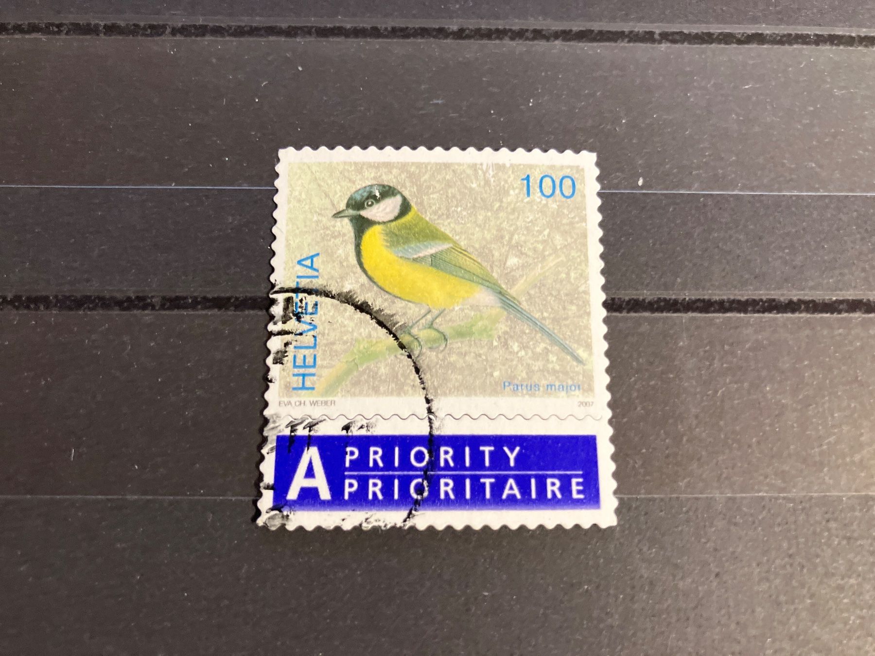 Alle Briefmarken: Abart 2007 Freimarken Einheimische Vögel – Gebraucht aus Cunter von Bicasi58 1
