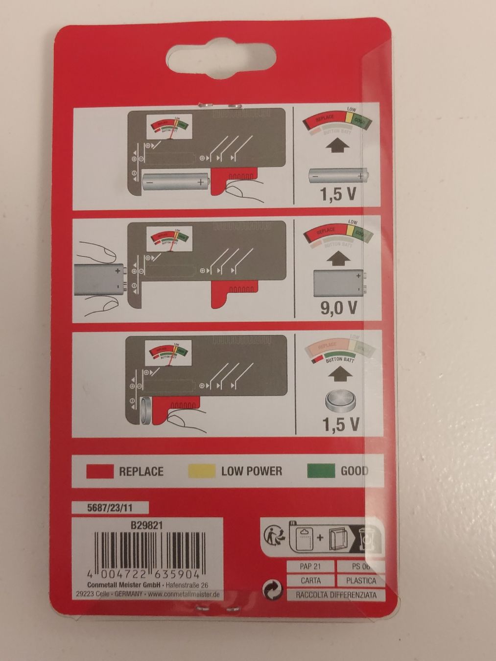 Alle Werkzeuge: Batterie Messgerät  – Neu und originalverpackt aus Biel/Bienne von mas_fx95 1