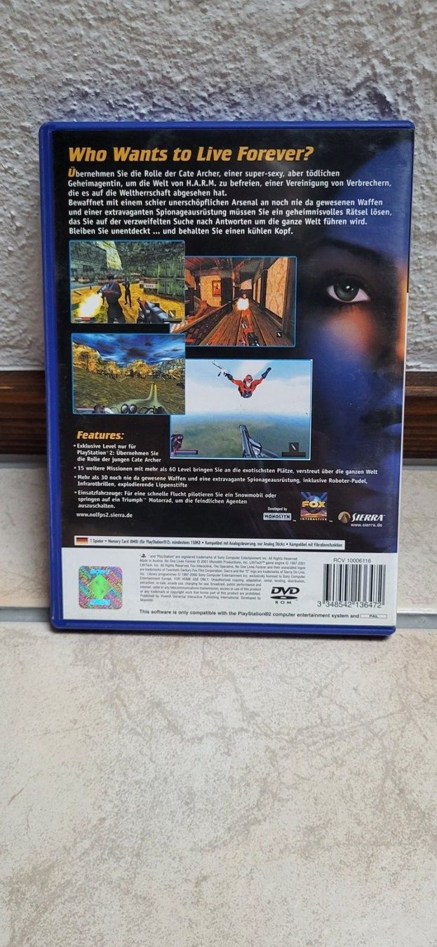 Sony Giochi: PS2 - No One Lives Forever – Usato da Münsingen venduto da Heroism2010 1