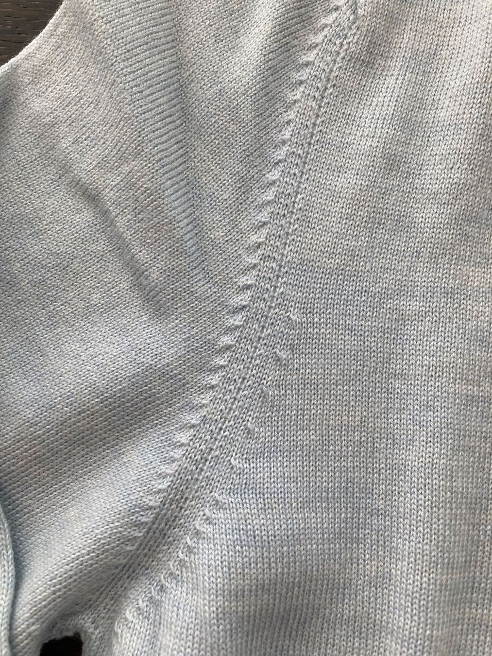 Maglioni & Felpe: HAWICO PULLOVER, GR. S, MERINO/SEIDE/KASCHMIR, HELLBLAU – Usato da Zürich venduto da einefreude 4