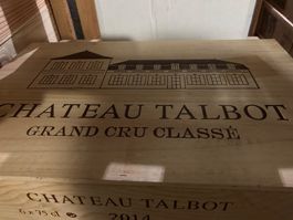 CAISSE DE BOIS 6x Château Talbot 2014 Saint-Julien
