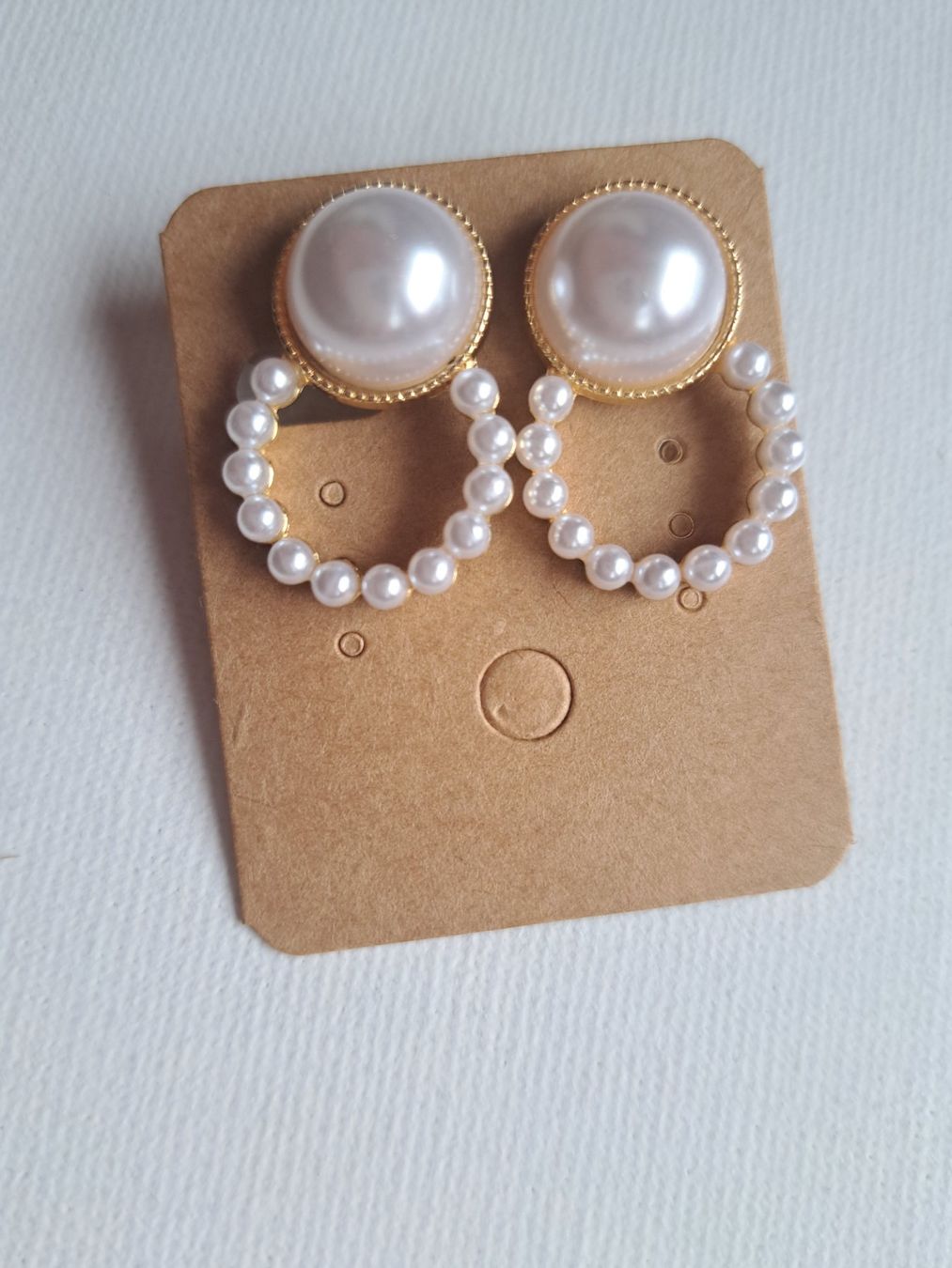 Orecchini pendenti & Orecchini a lobo: Ohrclips Modeschmuck Perlen-Style NEU – Nuovo (secondo la descrizione) da Weggis venduto da Leeclipse 2