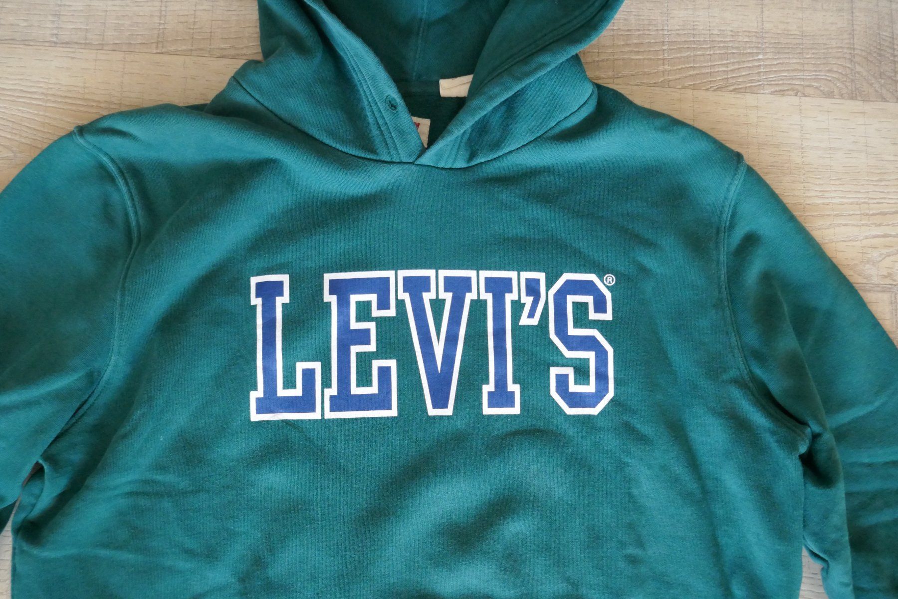 Levi's Pullover & Sweatshirts: Pullover, Hoodie Levis, grün, Gr. M – Gebraucht aus Port von uzuku 5