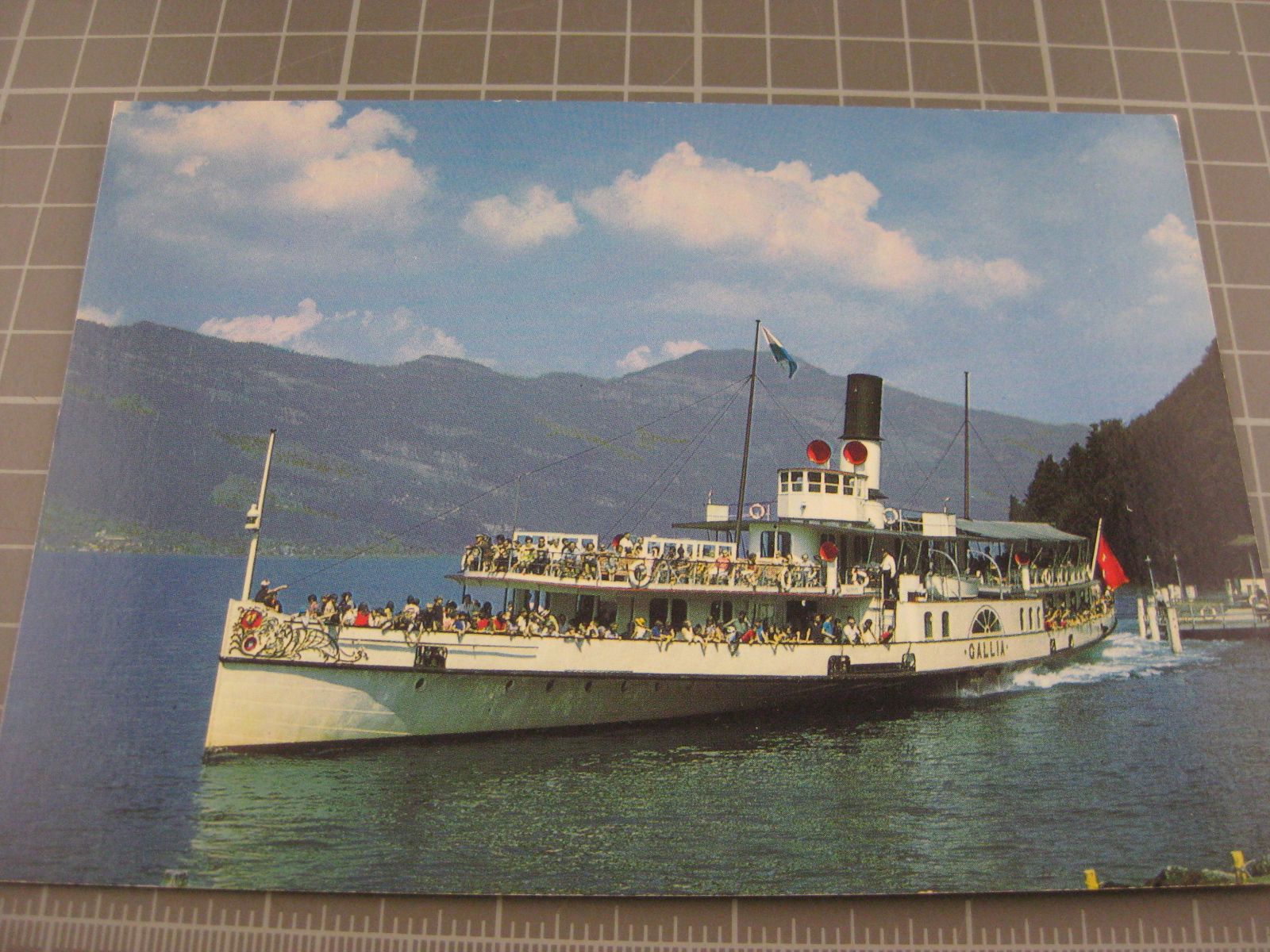 Cartoline postali: Dampfschiff Gallia – Usato da Malters venduto da Marosko