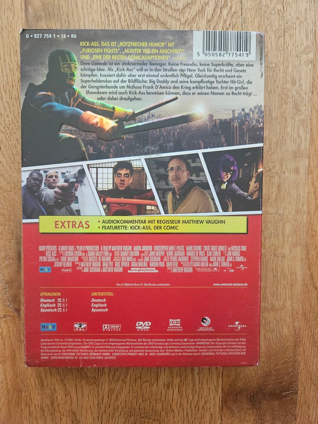 Tutti i DVDs: Kick-Ass – Usato da St.Gallen venduto da Capsule_Corporation 1