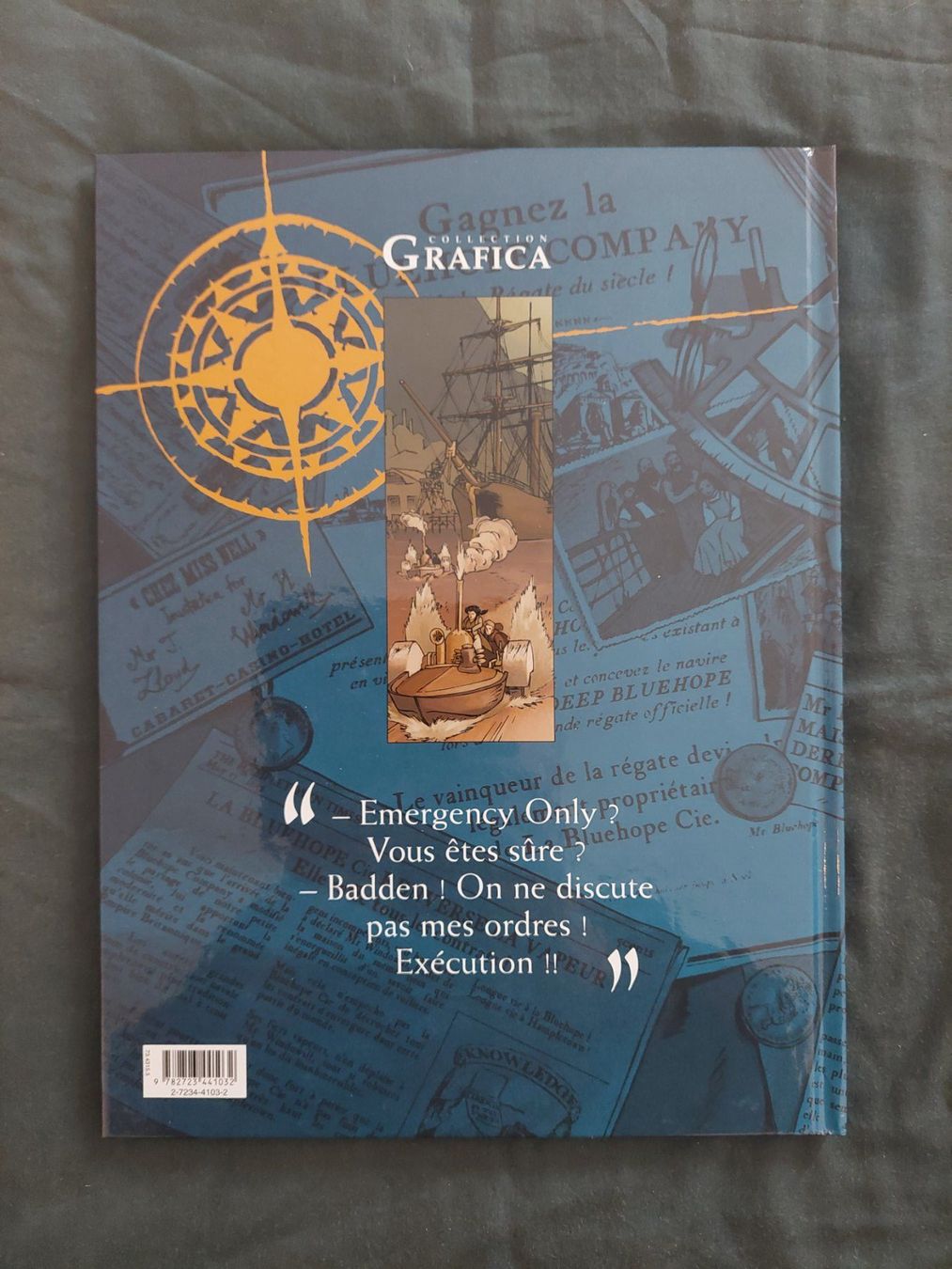 Fumetti: Bluehope T.2 Couleur Charbon EO 2003 TBE – Usato da Genève venduto da Blu_BD 1
