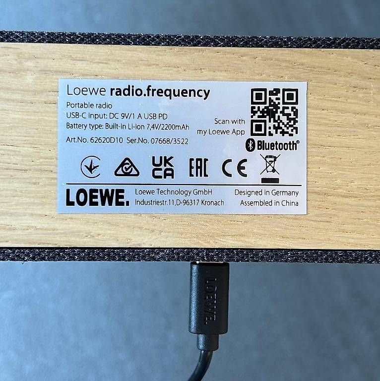 Radio: Radio Loewe radio.frequency – Usato da Zug venduto da HelenOL 3