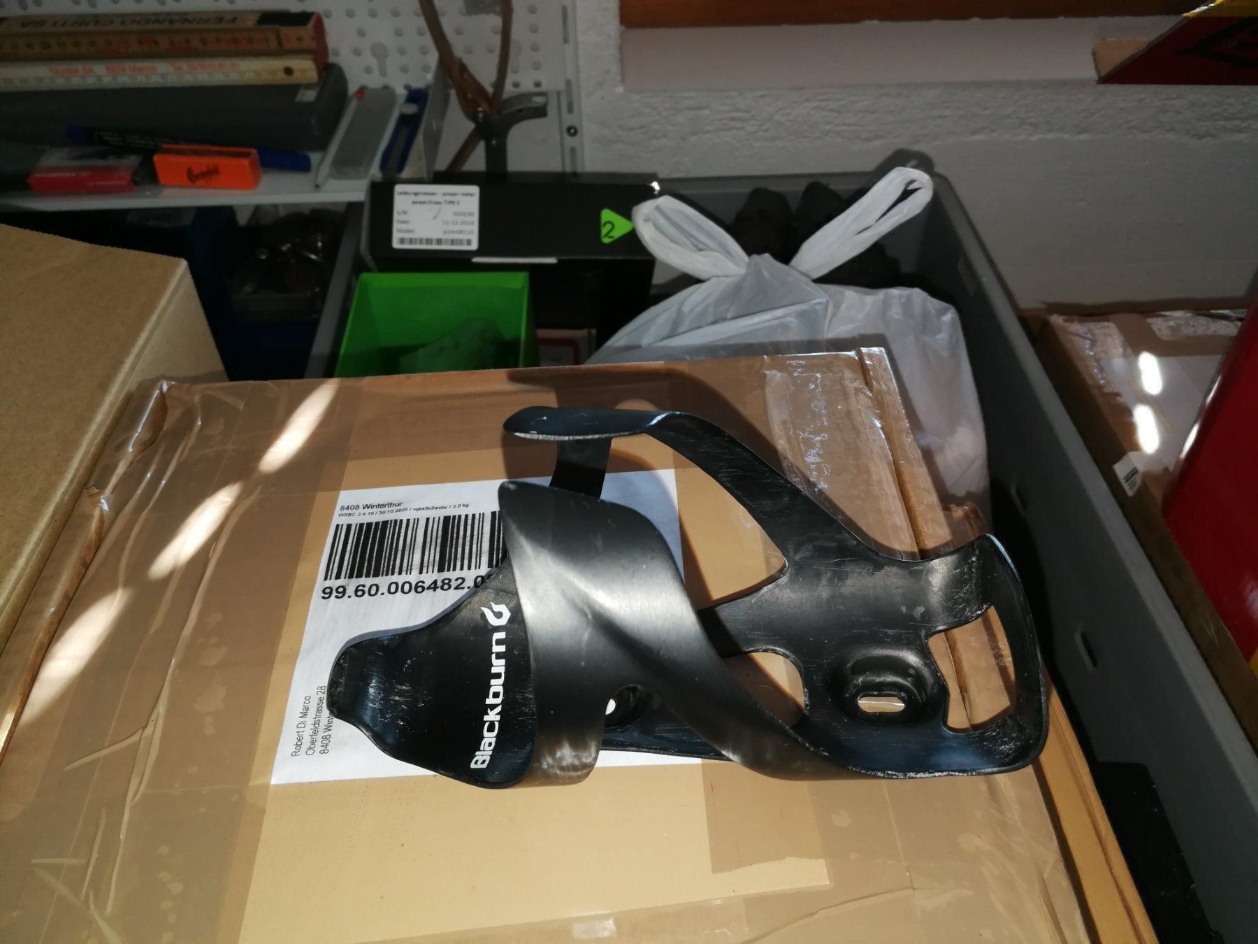 Pezzi di ricambio: Blackburn carbon bidonhalter – Usato da Bosco Luganese venduto da pagnamen 2